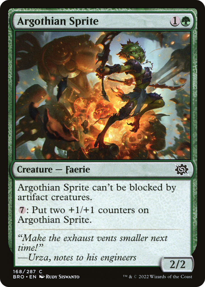 Argothian Sprite (BRO-168) - The Brothers' War