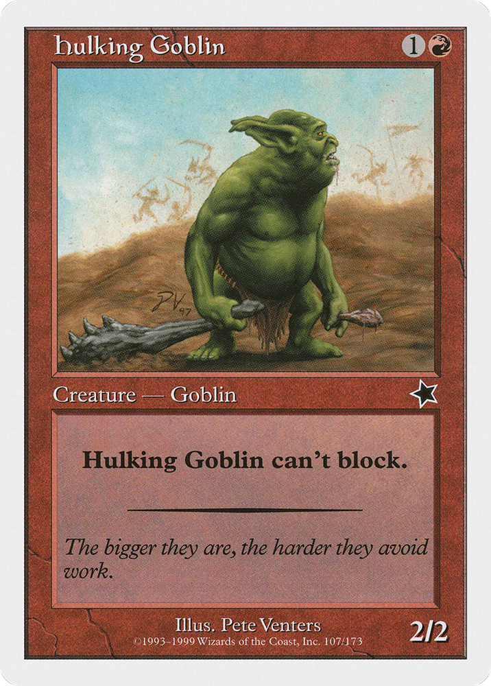 Hulking Goblin (S99-107) - Starter 1999