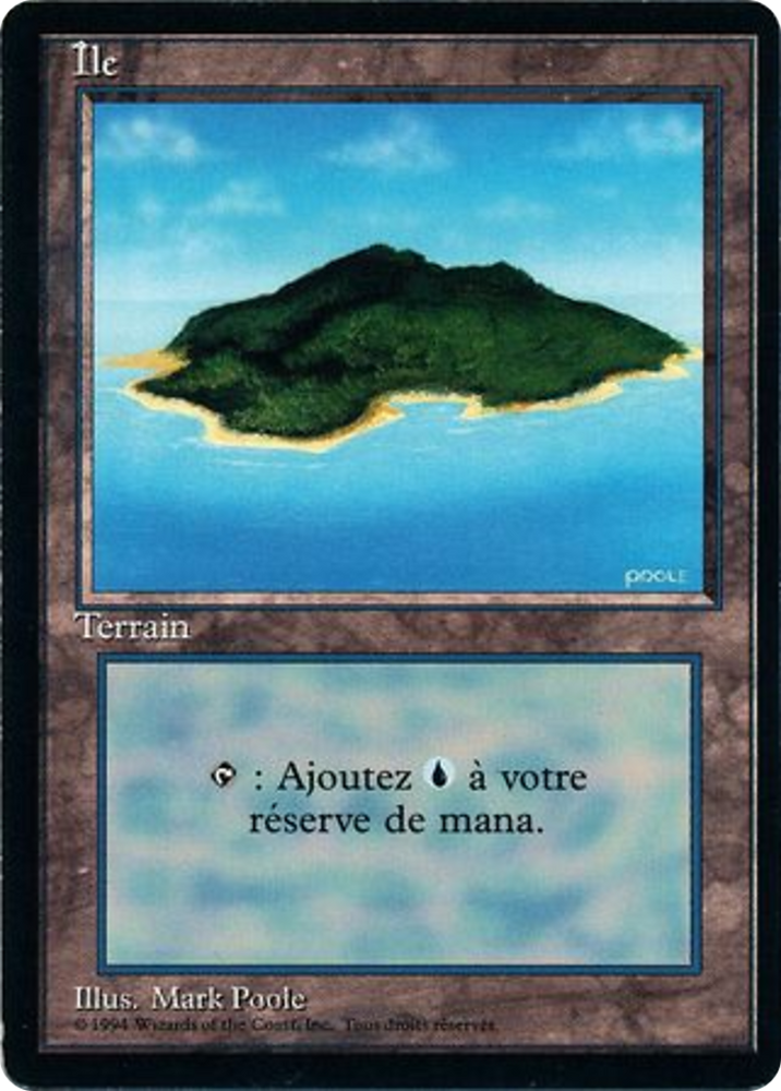 Island (B) (FBB-296) - Foreign Black Border