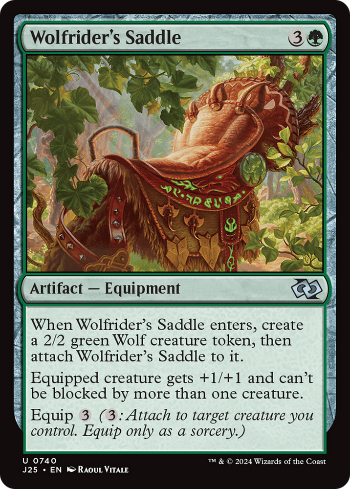 Wolfrider's Saddle (J25-740) - Foundations Jumpstart