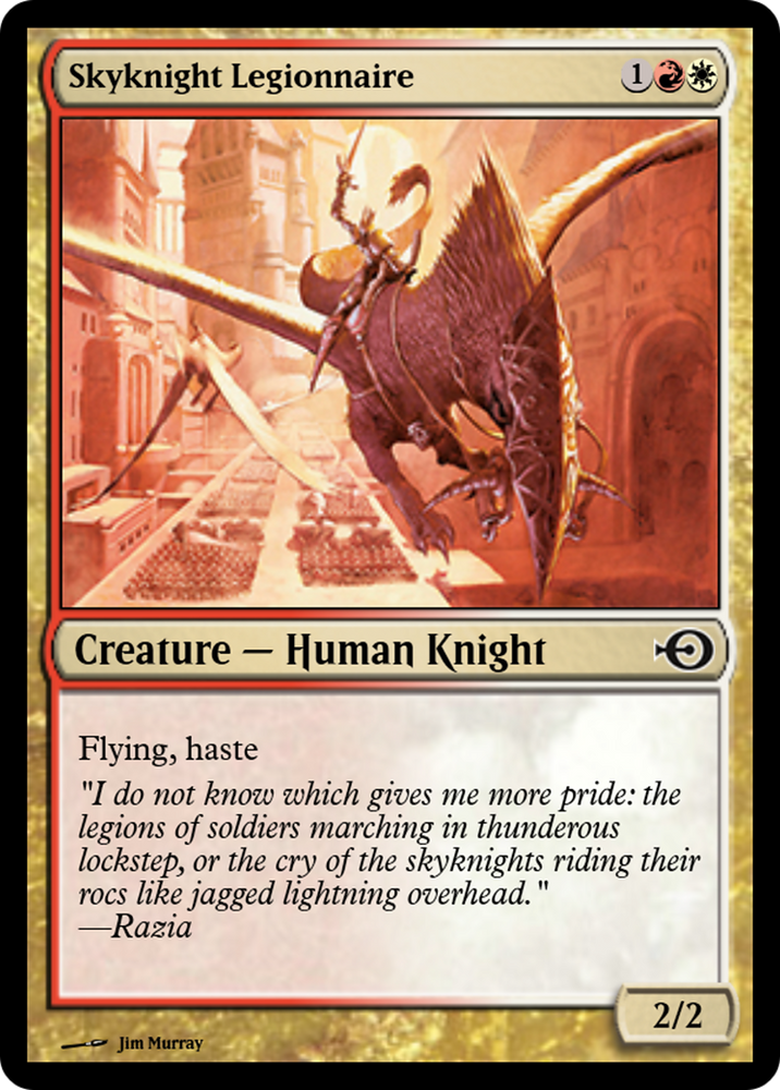 Skyknight Legionnaire (PRM-36296) - Magic Online Promos Foil