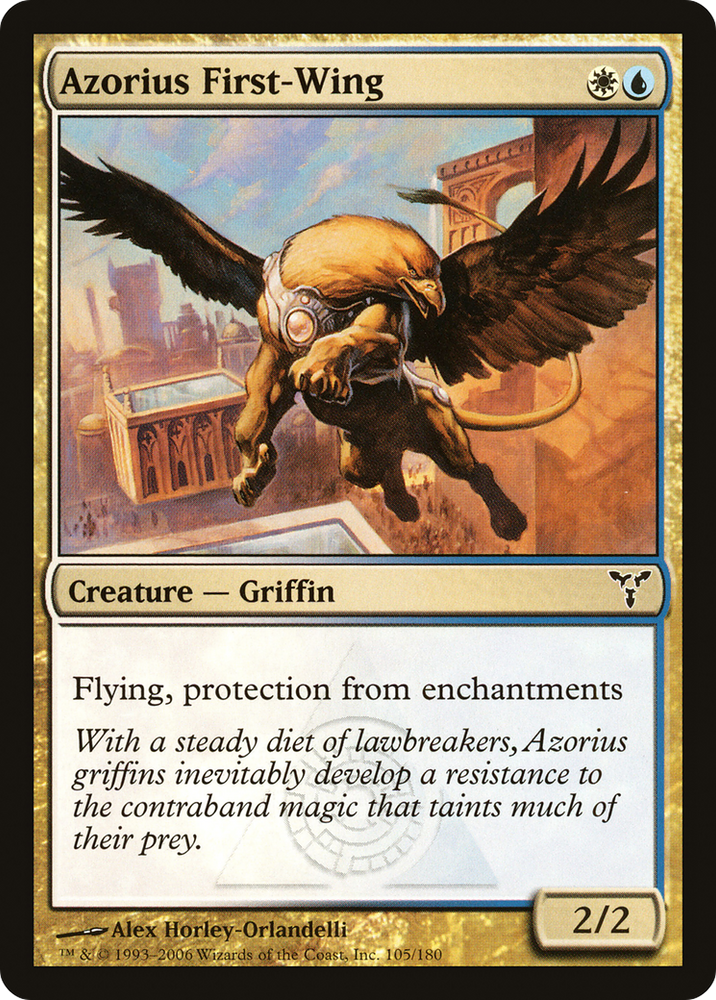 Azorius First-Wing (DIS-105) - Dissension Foil