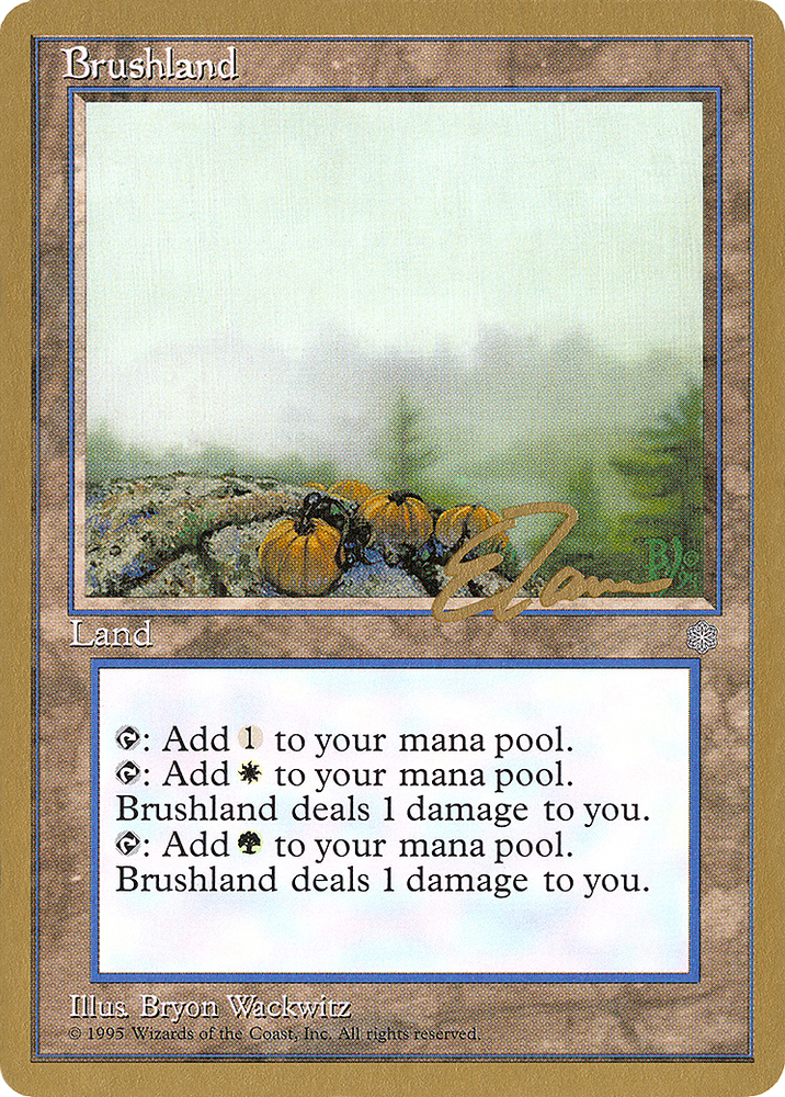 Brushland - 1996 Eric Tam (ICE) (WCD-) - Pro Tour Collector Set