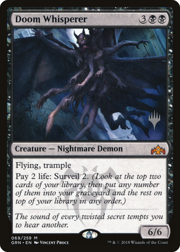 Doom Whisperer (PPM20-069) - Guilds of Ravnica Promos