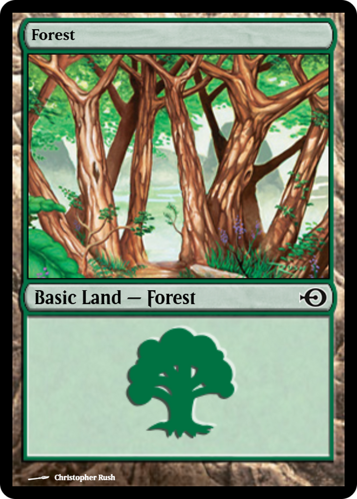 Forest (PRM-259) - Magic Online Promos Foil