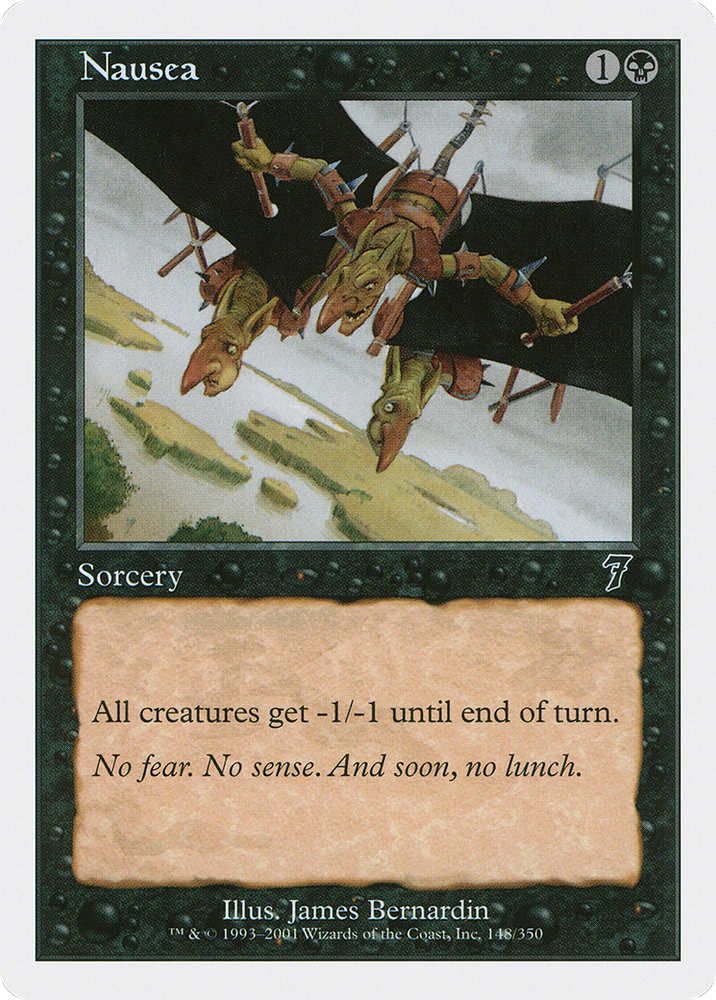 Nausea (7ED-148) - Seventh Edition