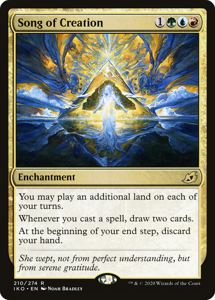 Song of Creation (IKO-210) - Ikoria: Lair of Behemoths Foil