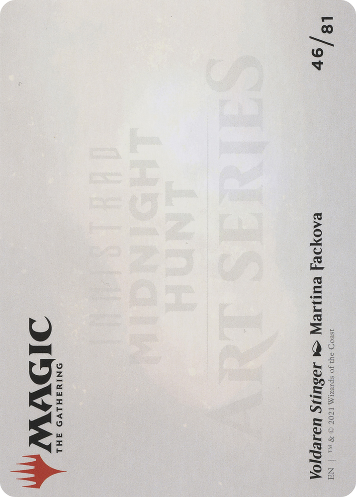 Voldaren Stinger // Voldaren Stinger (AMID-046) - Midnight Hunt Art Series (Borderless)