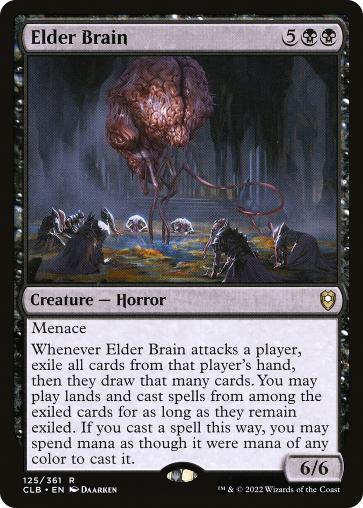 Elder Brain (CLB-125) - Commander Legends: Battle for Baldur's Gate Foil