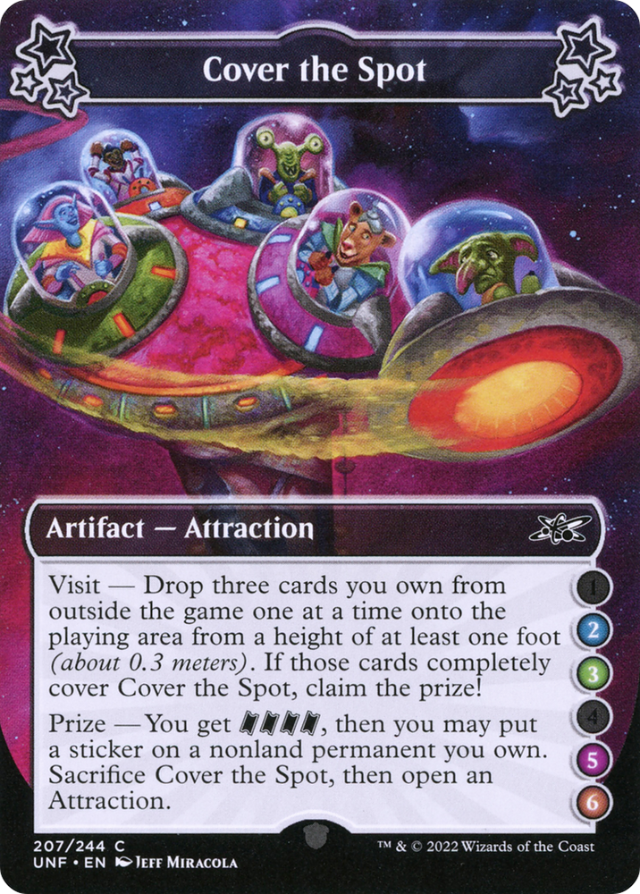 Cover the Spot (2-3-5-6) (UNF-207B) - Unfinity Foil