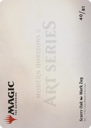Scurry Oak // Scurry Oak (AMH2-040) - Modern Horizons 2 Art Series (Borderless)