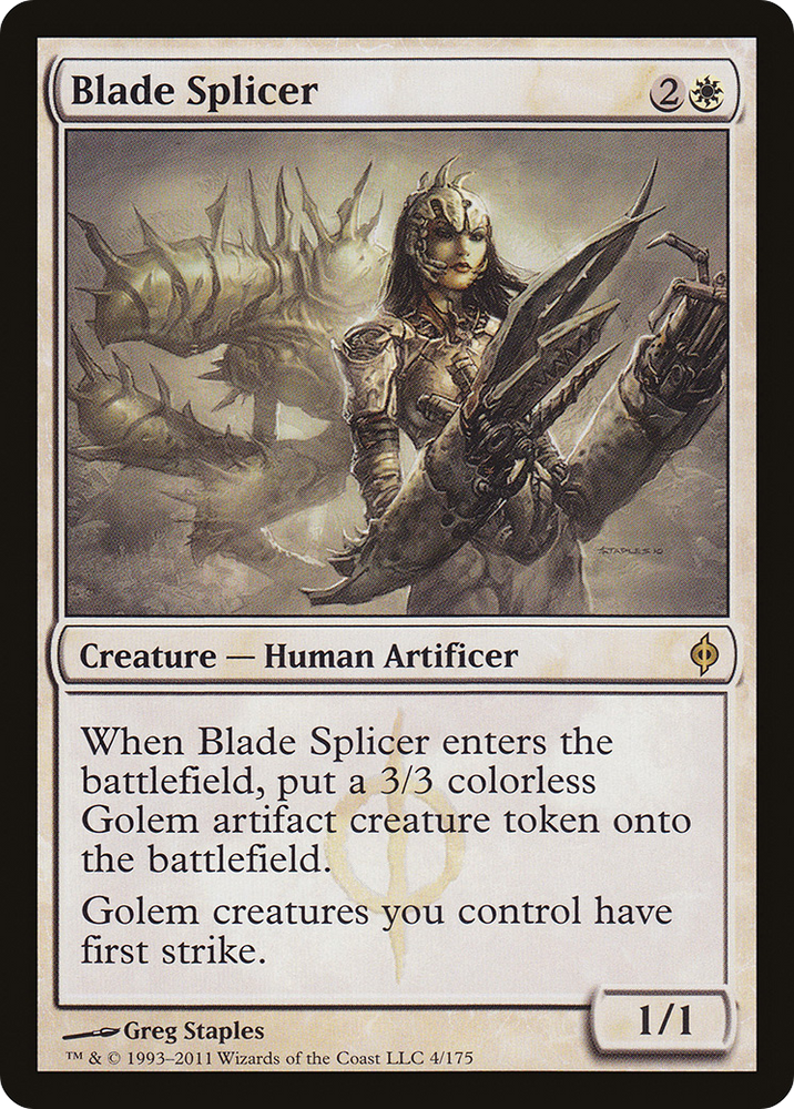 Blade Splicer (NPH-004) - New Phyrexia Foil