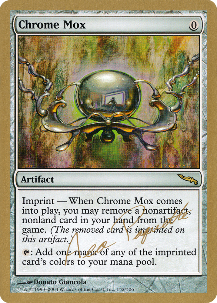 Chrome Mox - 2004 Aeo Paquette (MRD) (WCD-) - World Championship Decks 2004