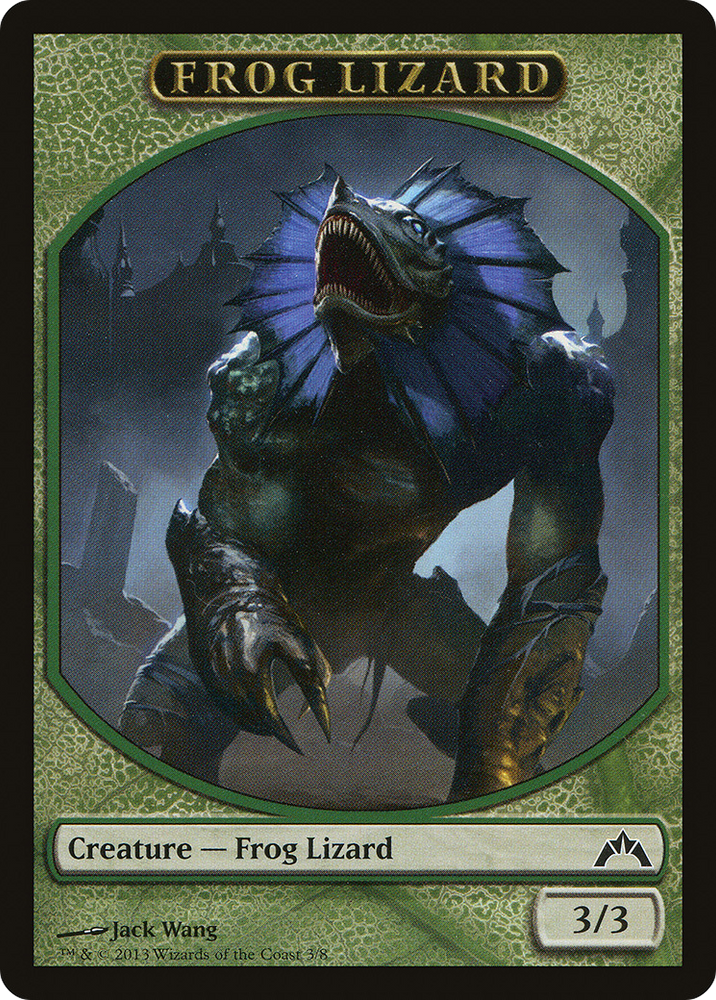 Frog Lizard Token (GTC-003) - Gatecrash Tokens