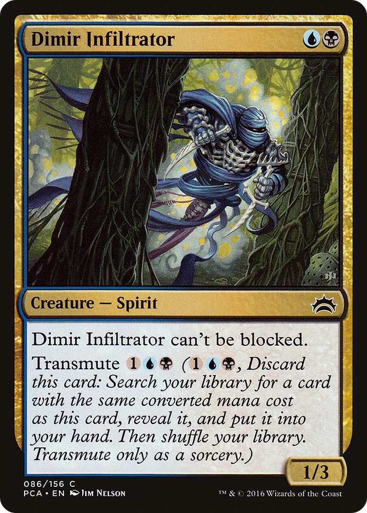 Dimir Infiltrator (PCA-086) - Planechase Anthology