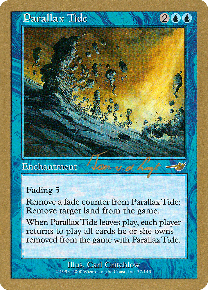 Parallax Tide - 2000 Tom van de Logt (NMS) (WCD-) - World Championship Decks 2000