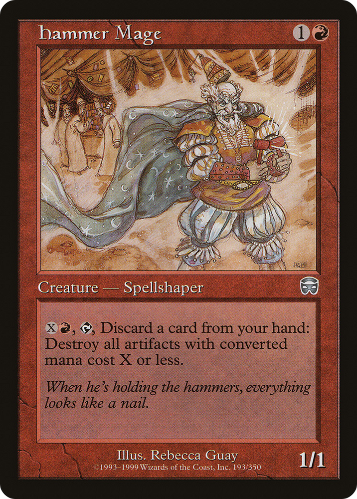 Hammer Mage (MMQ-193) - Mercadian Masques