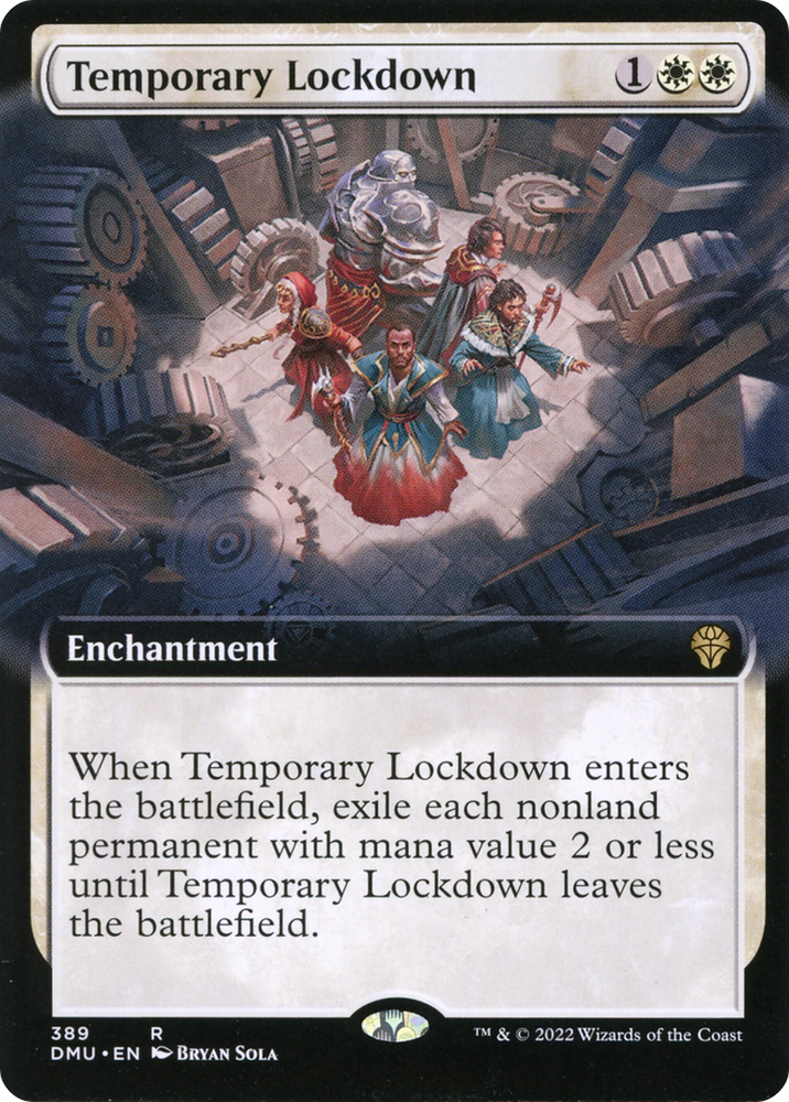 Temporary Lockdown (Extended Art) (DMU-389) - Dominaria United: (Extended Art)