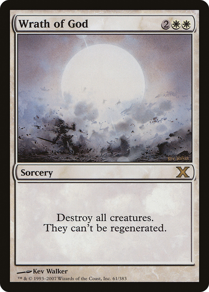 Wrath of God (10E-061) - Tenth Edition