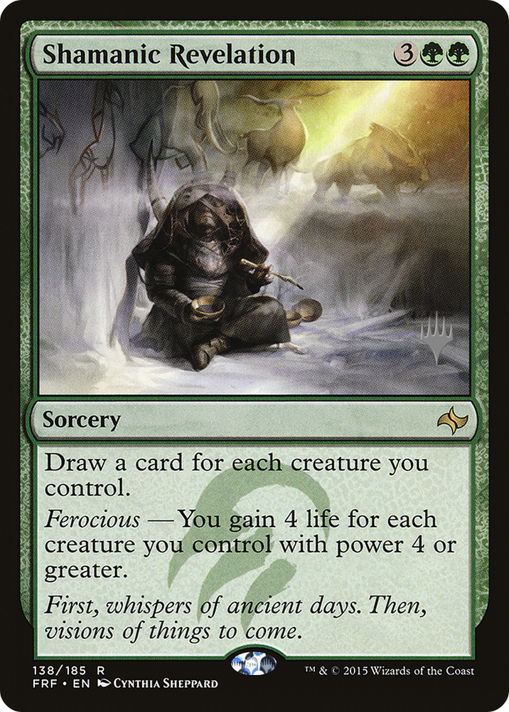 Shamanic Revelation (PPM21-138) - Fate Reforged Promos Foil