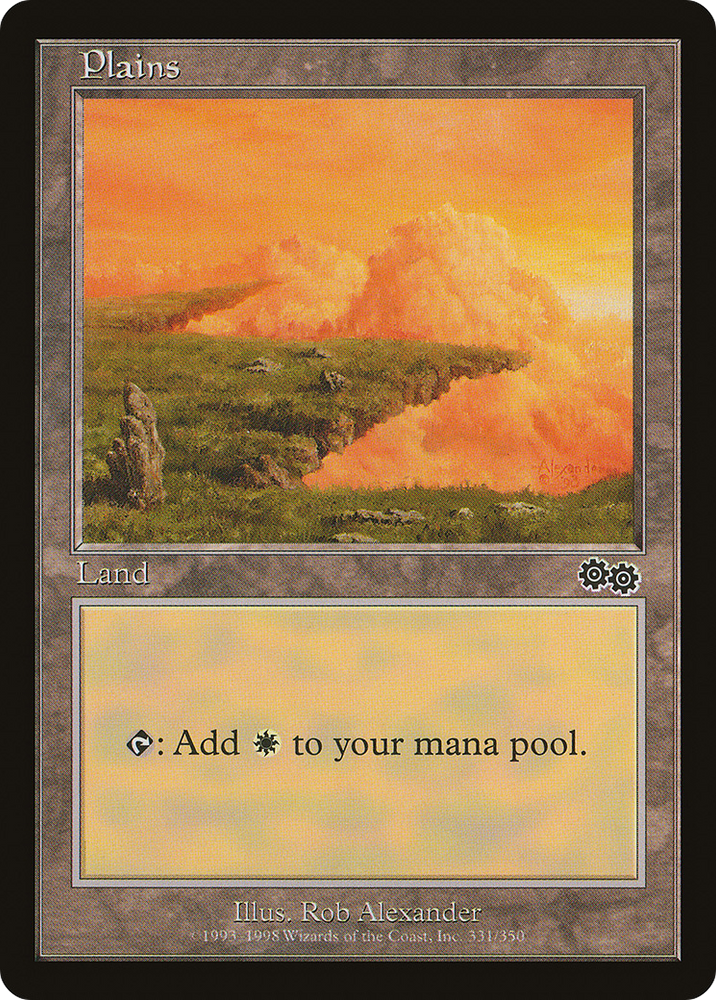 Plains (331) (USG-331) - Urza's Saga