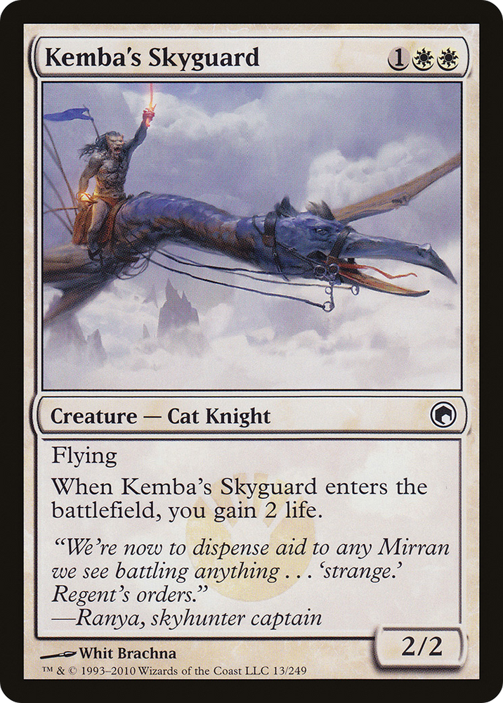 Kemba's Skyguard (SOM-013) - Scars of Mirrodin
