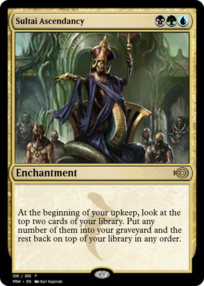 Sultai Ascendancy (PRM-55701) - Magic Online Promos Foil
