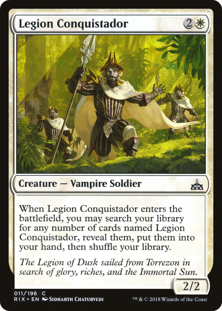 Legion Conquistador (RIX-011) - Rivals of Ixalan Foil