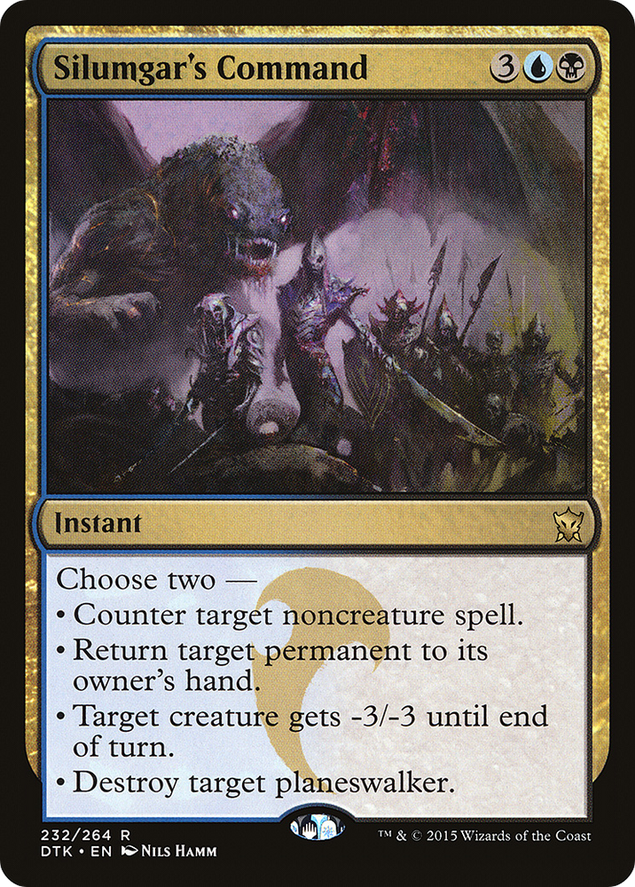Silumgar's Command (DTK-232) - Dragons of Tarkir