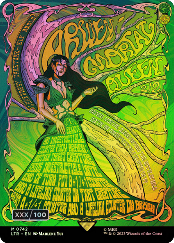 Arwen, Mortal Queen (LTR-742) - The Lord of the Rings: Tales of Middle-earth (Borderless) Foil