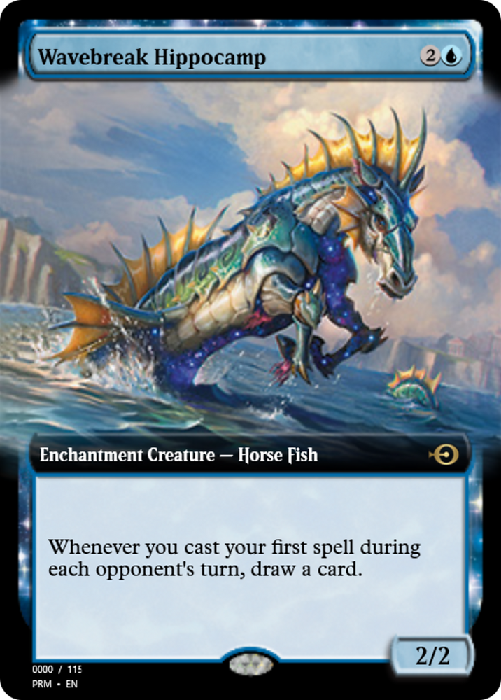 Wavebreak Hippocamp (PRM-79951) - Magic Online Promos: (enchantment)