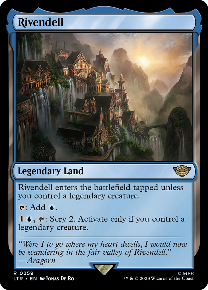 Rivendell (LTR-259) - The Lord of the Rings: Tales of Middle-earth