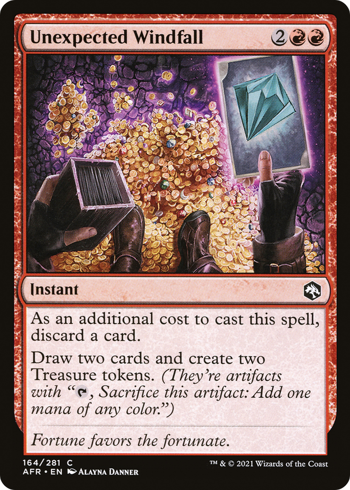 Unexpected Windfall (AFR-164) - Adventures in the Forgotten Realms