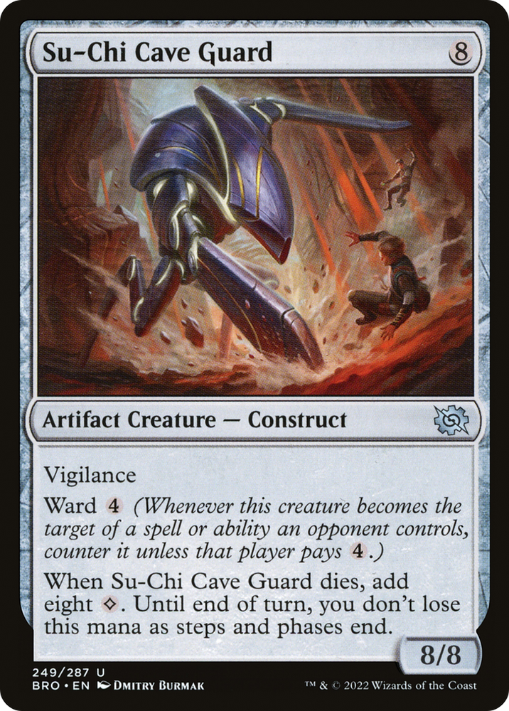 Su-Chi Cave Guard (BRO-249) - The Brothers' War Foil