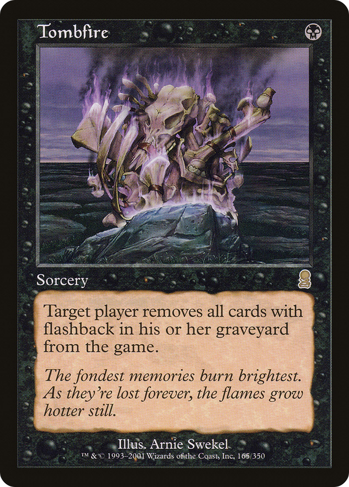 Tombfire (ODY-165) - Odyssey: (tombstone)
