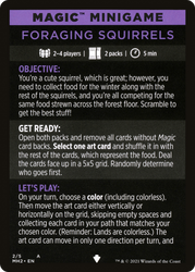 Foraging Squirrels // Foraging Squirrels (cont'd) (MMH2-002) - Modern Horizons 2 Minigames