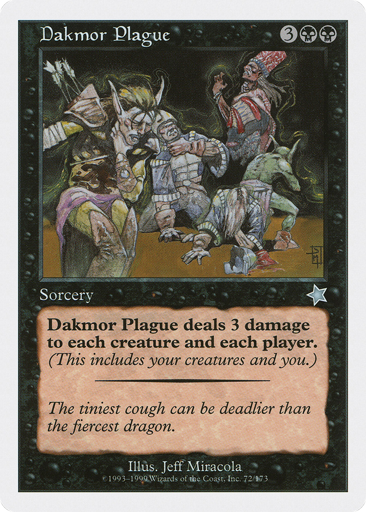 Dakmor Plague (S99-072) - Starter 1999