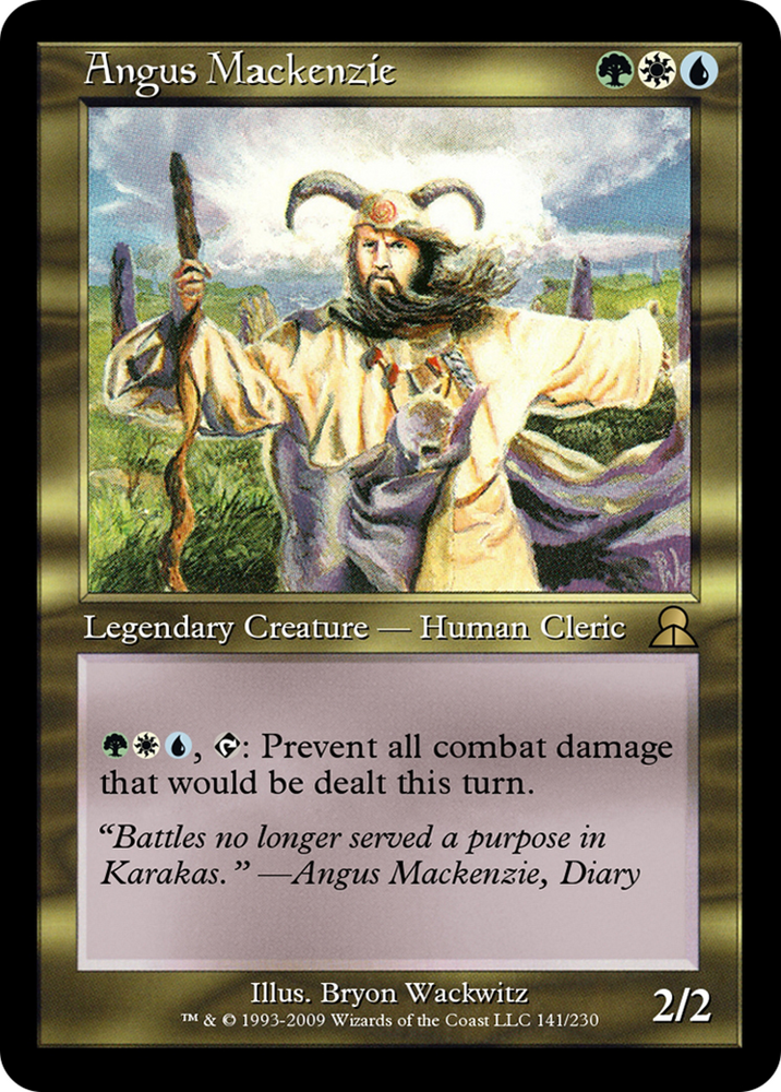 Angus Mackenzie (ME3-141) - Masters Edition III Foil