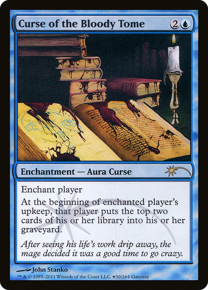 Curse of the Bloody Tome (WPN-080) - Wizards Play Network 2011 Foil