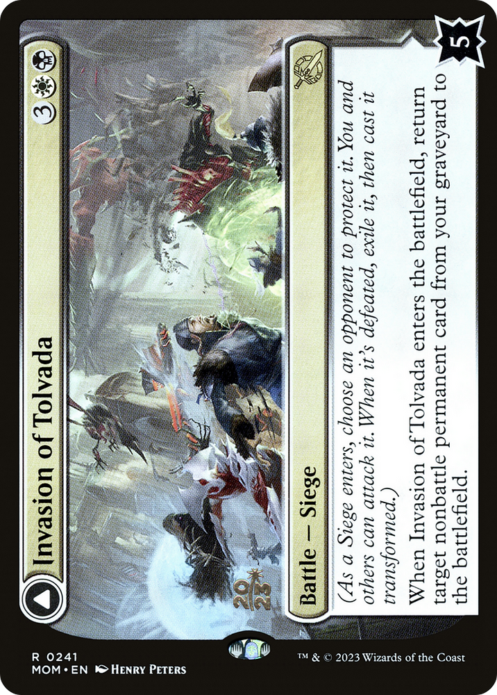 Invasion of Tolvada (PRE-241S) - March of the Machine Promos Foil
