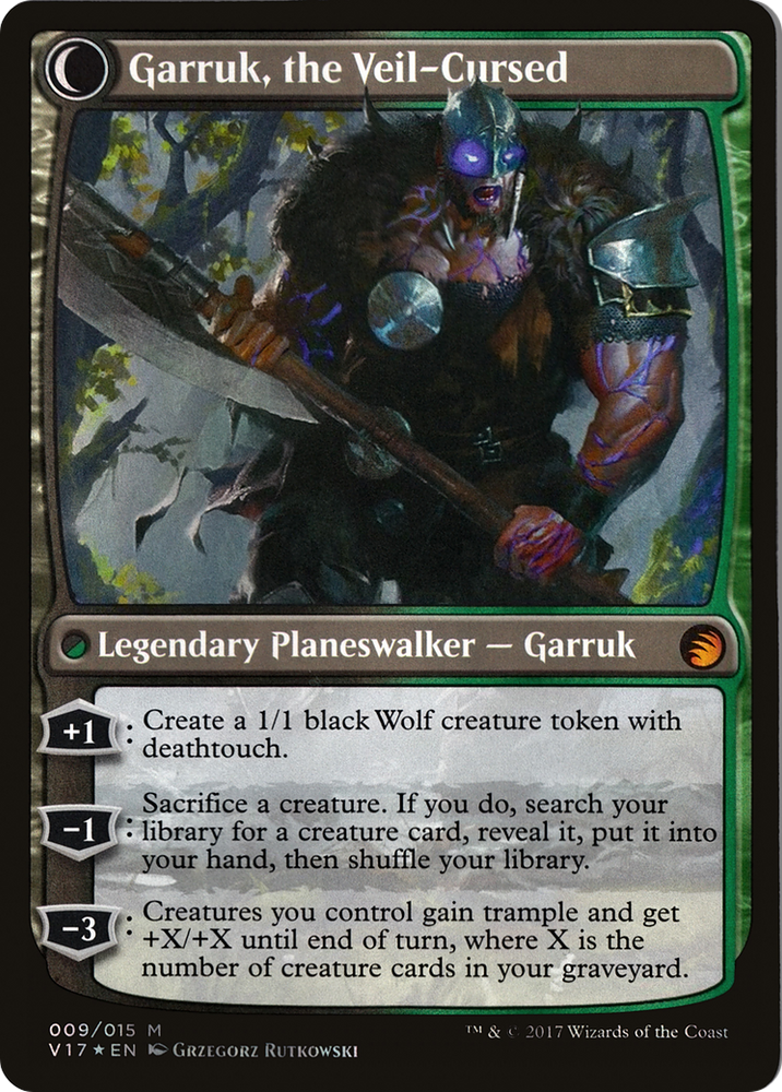 Garruk Relentless (V17-009) - From the Vault: Transform: (Double Faced Transform) Foil