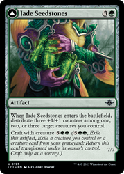 Jade Seedstones (LCI-195) - The Lost Caverns of Ixalan