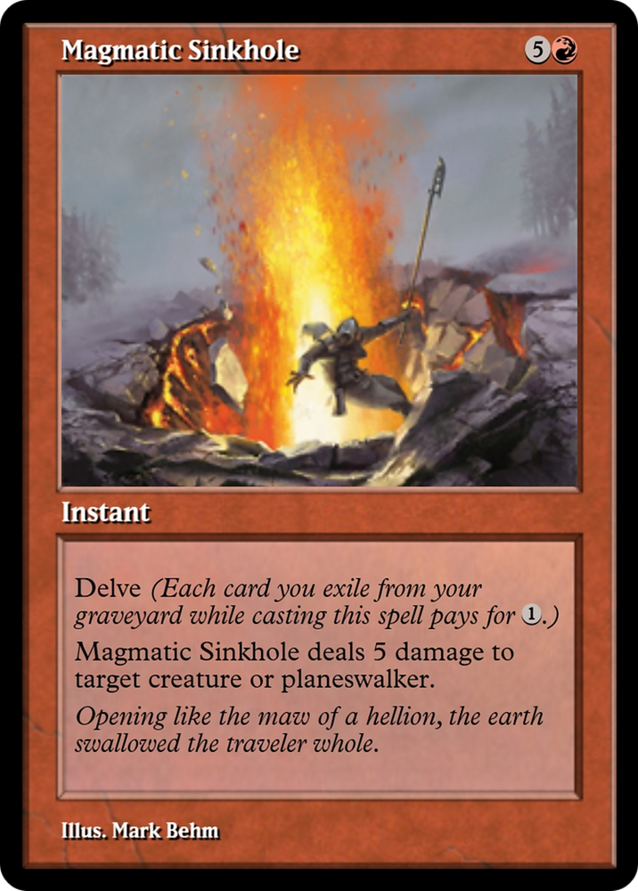 Magmatic Sinkhole (PRM-91291) - Magic Online Promos Foil