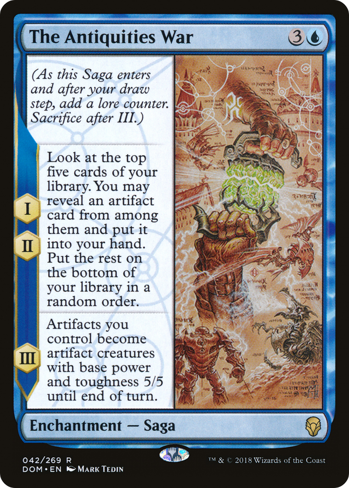 The Antiquities War (DOM-042) - Dominaria Foil