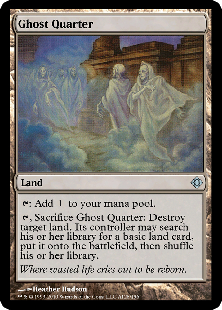 Ghost Quarter (TD0-A128) - Magic Online Theme Decks