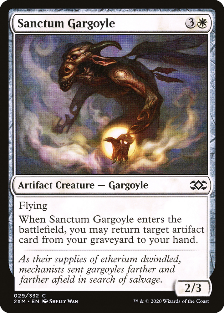 Sanctum Gargoyle (2XM-029) - Double Masters