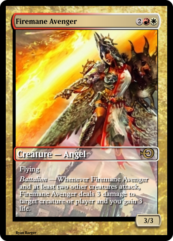 Firemane Avenger (PRM-47991) - Magic Online Promos Foil