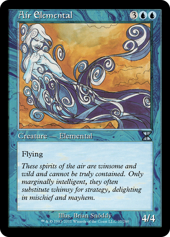 Air Elemental (ME4-037) - Masters Edition IV Foil