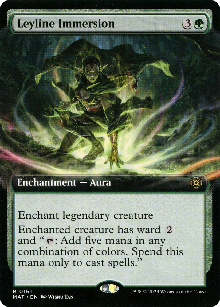 Leyline Immersion (Extended Art) (MAT-161) - March of the Machine: The Aftermath: (Extended Art) Foil