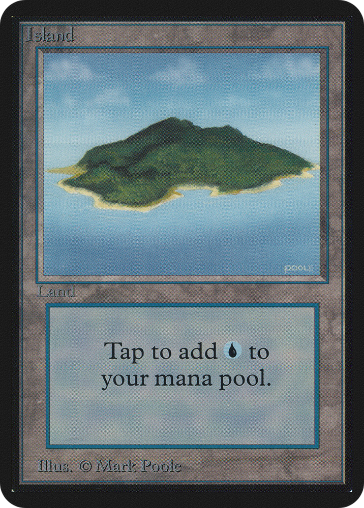 Island (B) (LEA-289) - Limited Edition Alpha